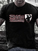 Herren Herren Herren tag Herren tag Trinken bis zum Sieg bedrucktes Kurzarm-T-Shirt